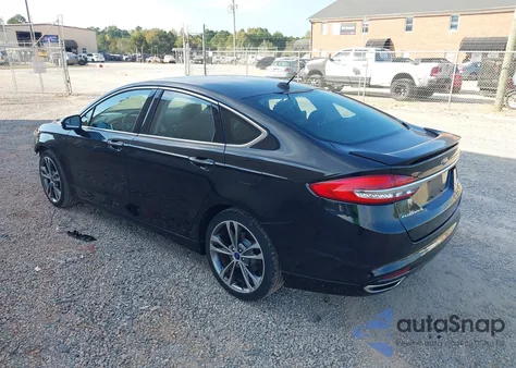 2017 Ford Fusion Titanium from USA, damaged, VIN 3FA6P0K91HR289554